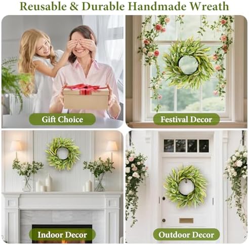 26 Inch Fall Wreath for Front Door Large Grapevine Wreath - Image 5