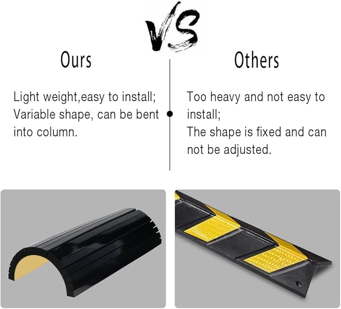 GUEQUITLEX Garage Wall Guards Foam Car Door Protector Wall Bumper Guard - Image 6