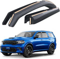 Goodyear Shatterproof in-Channel Window Deflectors for Dodge Durango 2011-2026, Rain Guards, Window Visors for Cars, Vent Deflector, Car Accessories, 4 pcs - GY008116