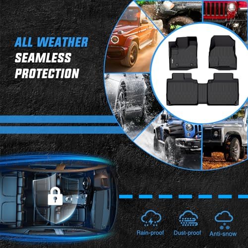 Nilight TPE Floor Mats for Chevy Equinox GMC Terrain