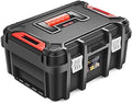 ‎DNA MOTORING Tool Box Lockable Organizer Storage Toolbox with Removable Tray for Workshop Garage & Household,Large Capacity,TOOLS-00309 by DNAMOTORING