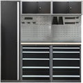 Steel Garage Storage Cabinet System, Tool Organization, by JZD