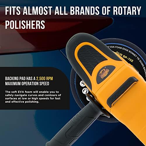 Dura-Gold Pro Series 7" Flexible Edge EVA Foam Edge Polishing Buffing - Image 3