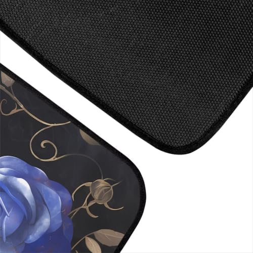 Blue Rose Car Floor Mats for Car All Weather Non Slip Car 1st 2nd Row Floor Mats Black Gothic Pterodactyl Auto Interior Carpet Sedan Trucks