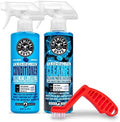 Chemical Guys BUF_301_16 Polishing and Buffing Pad Conditioner (16 Ounce) with Foam and Wool Citrus-Based Pad Cleaner, 16 oz with BUF_900 Foam Pad Conditioning Brush by ChemicalGuys