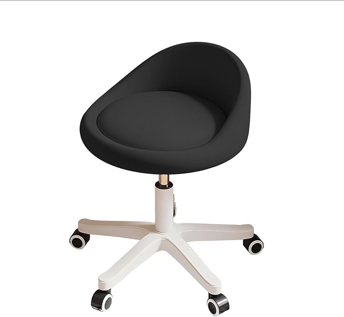 Rolling Stool Set of 4 Rolling Hydraulic Salon Stool - Image 7