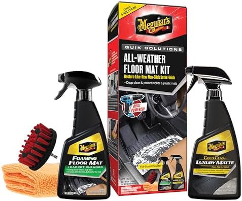 Meguiar’s Quik Solutions All-Weather Floor Mat Kit