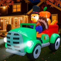 8FT Thanksgiving Inflatables Turkey Outdoor Decorations for Fall Yard Decor by AerWo