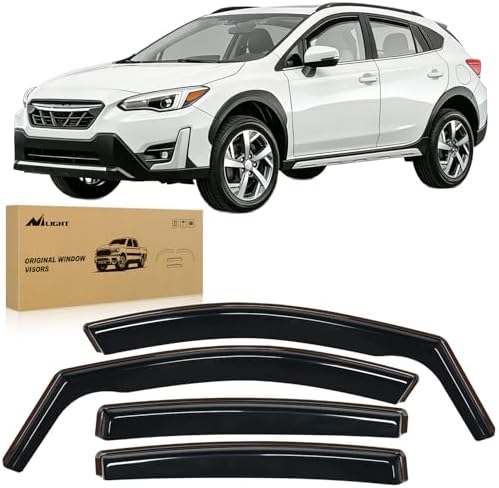 Nilight Vent Window Visors for Subaru Crosstrek 2018-2023, in-Channel 4PCS