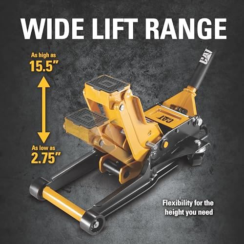 Cat 4500 Pound Xtra Low-Profile Jack, Classic, Lowered Vehicles - 980723ECE - Image 3