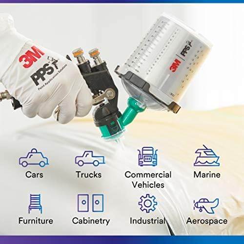 3M PPS 2.0 Paint Spray Gun System Refill Kit with Lids and Liners, 26173 - Image 5