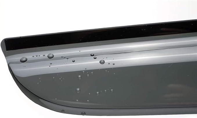 94368 Side Window Visors Wind Vent Deflector, Dark Smoke Window Shade - Image 9