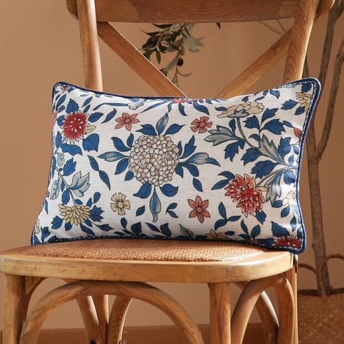 patdrea Designer Vintage French Throw Pillow Cover,12"x20",Set of 2 - Image 5