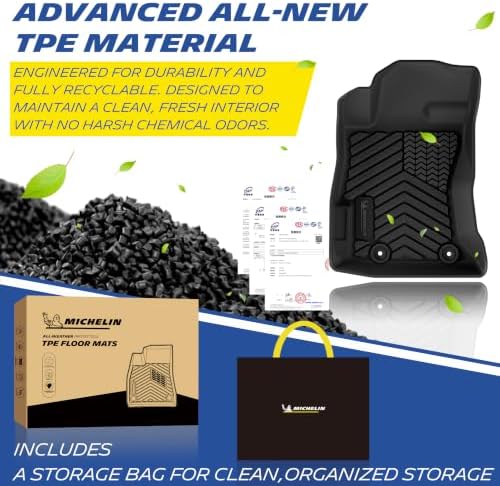 Michelin Vehicle Mats for 2018-2023 Subaru Crosstrek/2017-2023 Impreza
