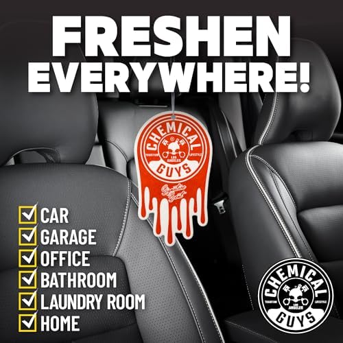 Chemical Guys, Hanging Air Fresheners, Signature Scent, 12 Pack, for Cars - Image 2