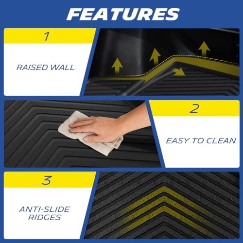 Michelin Vehicle Mats for 2025-2026 Subaru Forester Gas (3 Piece B)