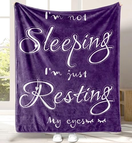 Socira Birthday Gifts for Women Mom Wife Blanket Mother's Day Mom from Daughter Son for Grandmom Sister Funny Christmas Gag Gifts Women Men 80"X60" Large by Socira