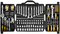 VEVOR Mechanics Tool Set 207 Pieces 1/4" 3/8" 1/2" Drive Sockets -SAE and Metric Mechanic Tool Kit with Bits - Wrenches, Ratchet Handle, Accessories, and Plastic Storage Case - for Automotive Repair by VEVOR