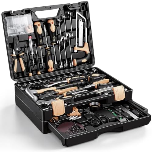 VEVOR 394-Piece Tool Kit, General Home and Auto Repair Tool Set by VEVOR