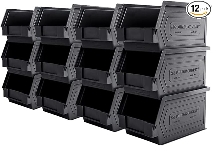 Plastic Storage Bins, Storage Organizer Bin by StorageCompat