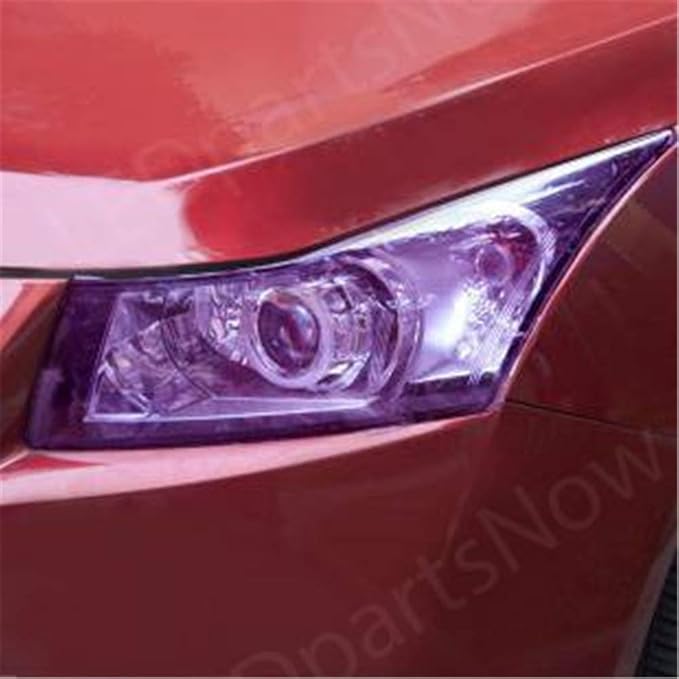 12 by 48 Inches Self Adhesive Headlight, Tail Lights, Fog Lights Tint Vinyl Film - Image 2