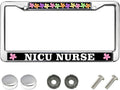 NICU Nurse License Plate Frame Customizable Medical Nurse Personalized Gift Licence Plate Frame