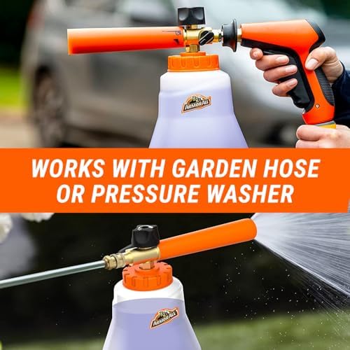 Armor All 2-in-1 Foam Cannon Kit for Garden Hoses and Power Washers