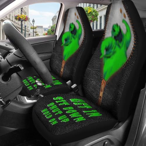 GENANY Nightmare Sack Car Seat Covers Set of 2, Horror Accessories