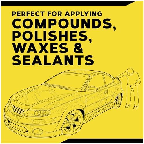 Meguiar's 4" Foam Applicator Pads, 4 Pack - Image 4