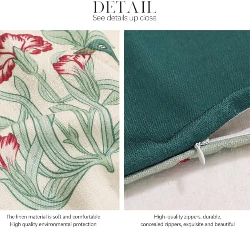 patdrea Designer French Vintage Throw Pillow Cover,18"x18",Set of 2 - Image 5