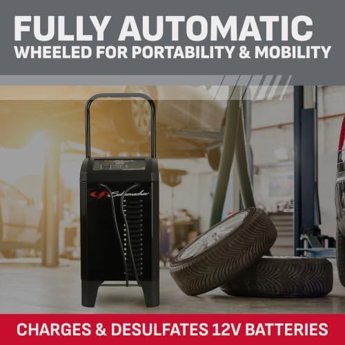 Schumacher Electric Wheeled 6A Car Battery Charger & Maintainer – SC1364 - Image 4