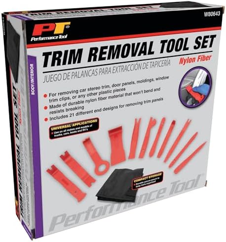 Performance Tool W80643 11-Piece Automotive Trim Removal Tool Set - Image 6