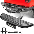 Nilight Aluminum Slip-Proof Nerf Steps 4Pcs Black for Pickup Trucks
