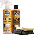 Chemical Guys Leather Cleaner and Conditioner Kit with Brush