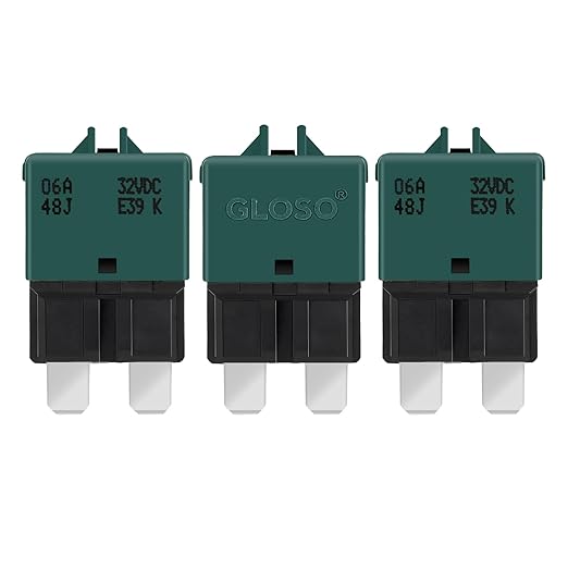 GLOSO Circuit Breaker E39 Manual Reset Fuse by GLOSO