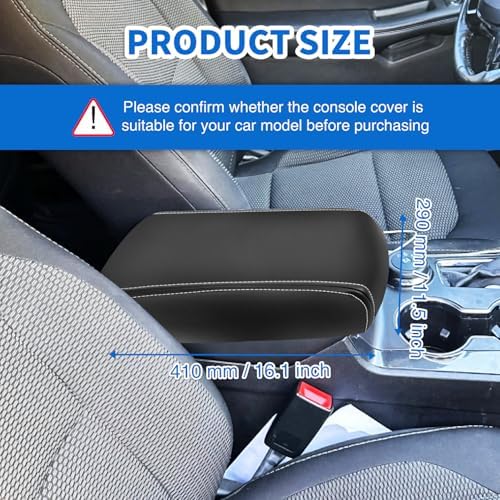 Nilight Center Console Armrest Cover for Ford Explorer 2011 2012 2013-2019