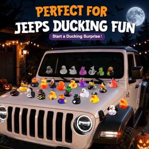 36 Halloween Rubber Ducks Bulk for Jeeps Ducking, Halloween Party Favors - Image 4