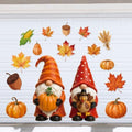 Flutesan 16 Pcs Fall Garage Door Magnets, 26" Thanksgiving Gnome Pumpkin by Flutesan