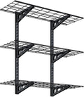 FLEXIMOUNTS 3 Tier 1x3ft Garage Storage Wall Shelving, 12x36inch per Shelf by FLEXIMOUNTS