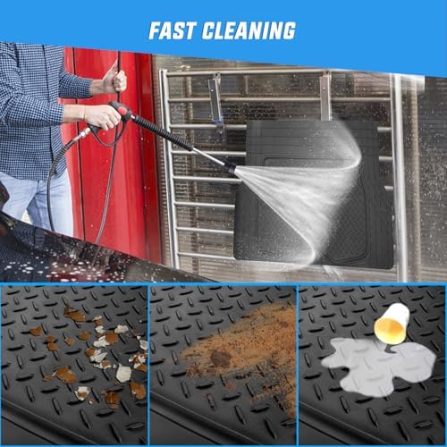 Nilight Rubber Cargo Mats for Cars Trucks SUVs