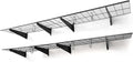 CAPHAUS Garage Wall Shelving, 96 in. W x 18 in. D Wall Mounted Garage Shelves by CAPHAUS