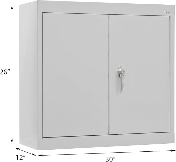Sandusky Lee WA11301226-05 Wall-Mount Metal Storage Cabinet - Image 2