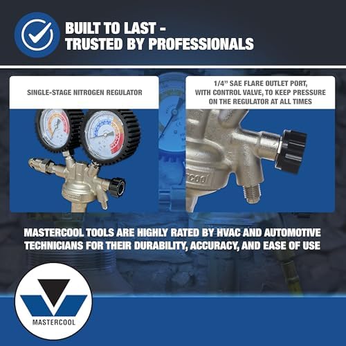 Mastercool 53001 Nitrogen Pressure Regulator - Image 5