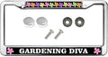 Gardening Diva Quotes Slim Design Licence Plate Covers Frame Jesus Bible Gardening Quotes Auto License Plate Frame Gardening Quotes Car Accessories License Plate Frame Girly