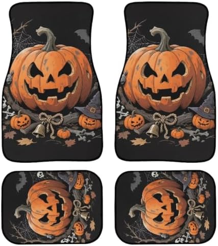 Halloween Automotive Floor Mat 4 Pieces