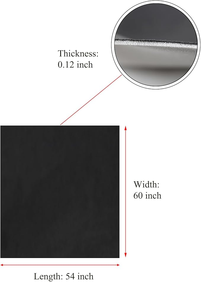 Suede Headliner Fabric with Foam Backing - Image 3