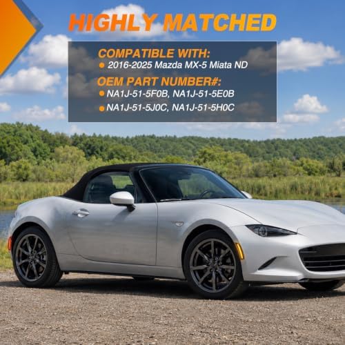 Nilight Fender Side Marker Lights 4PCS for 2016-2025 Mazda MX-5 Miata ND
