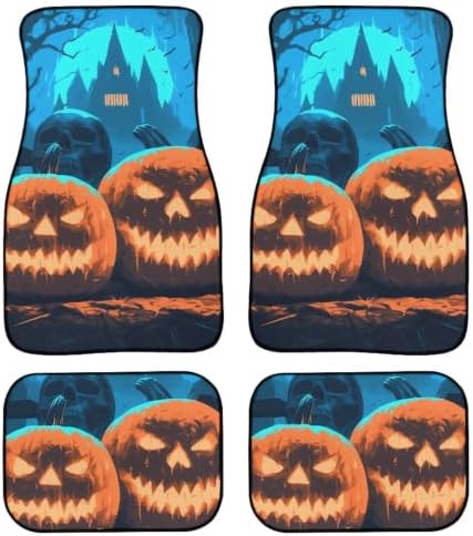 Spooky Automotive Floor Mat 4 Piece