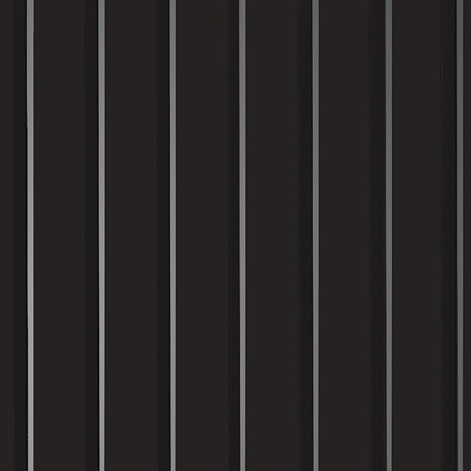 G-Floor Garage Flooring 5' x 10' Midnight Black Ribbed Channel Vinyl Protector - Image 2