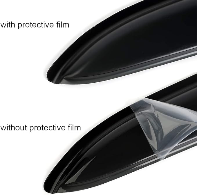 Sunproof Waterproof Side Window Wind Deflector, Window Visor fit - Image 7